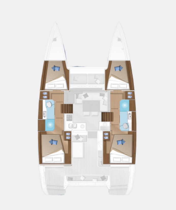 Louez un Lagoon Lagoon 40 à Novi Vinodolski