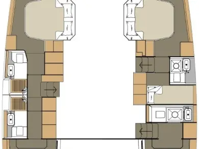 Location Catamaran à Primošten - Dufour Dufour Catamarans 48 Sail