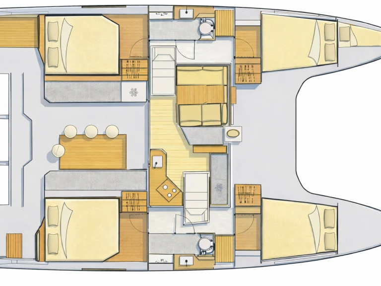 Location Catamaran Nautitech avec permis