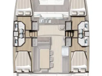 Location bateau Trogir pas cher Bali 4.3