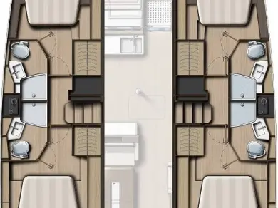 Location à Trogir - Bali Bali 4.4 sur SamBoat