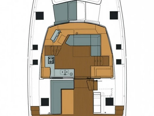Location Catamaran à Trogir - Fountaine Pajot Lucia 40