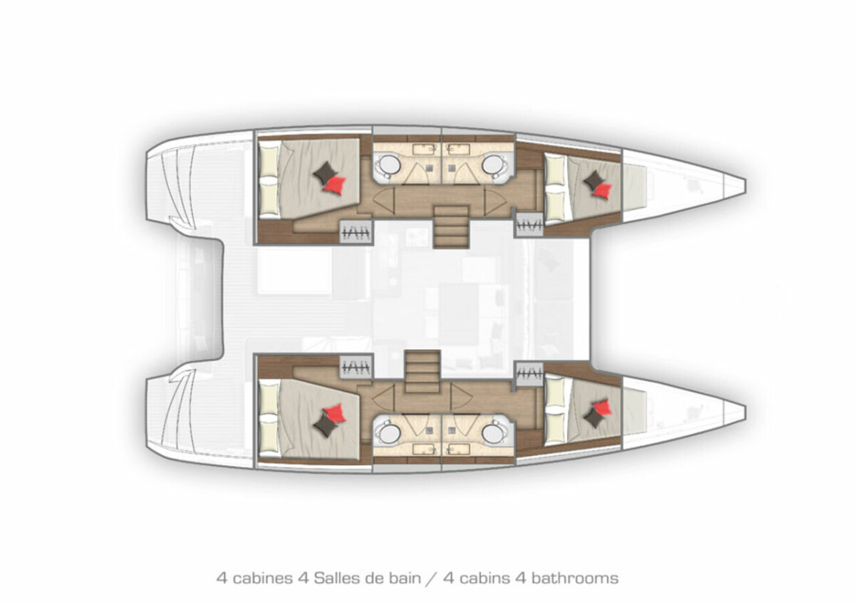 Lagoon Lagoon 40 a louer à Komolac