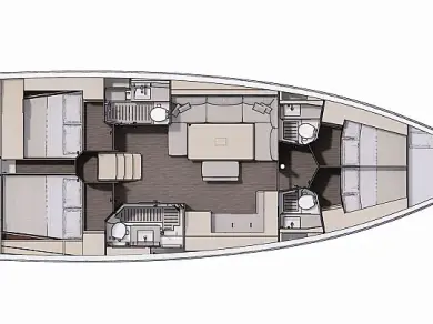 Dufour Dufour 470 a louer à Lefkáda
