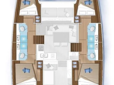 Location Catamaran à Rogač - Lagoon Lagoon 40