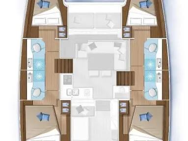 Location Catamaran à Rogač - Lagoon Lagoon 40