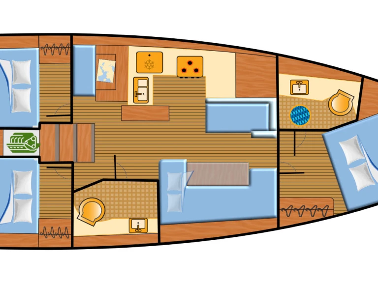 Jeanneau Sun Odyssey 410 a louer à Palma de Majorque