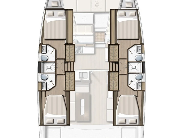 Location bateau Bali Bali 4.2 à Gouviá sur Samboat