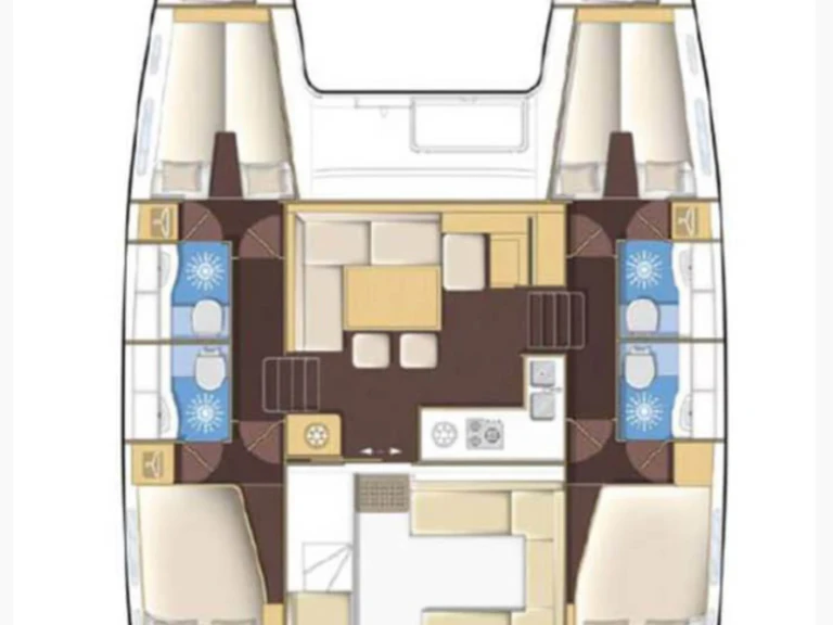 Location bateau Fethiye pas cher Lagoon 400 S2