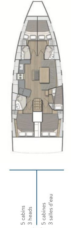 Location bateau Bénéteau Oceanis 46.1 à Göcek sur Samboat