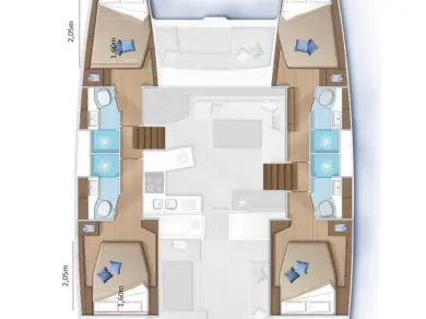 Louez un Lagoon Lagoon 450 F à Pirovac