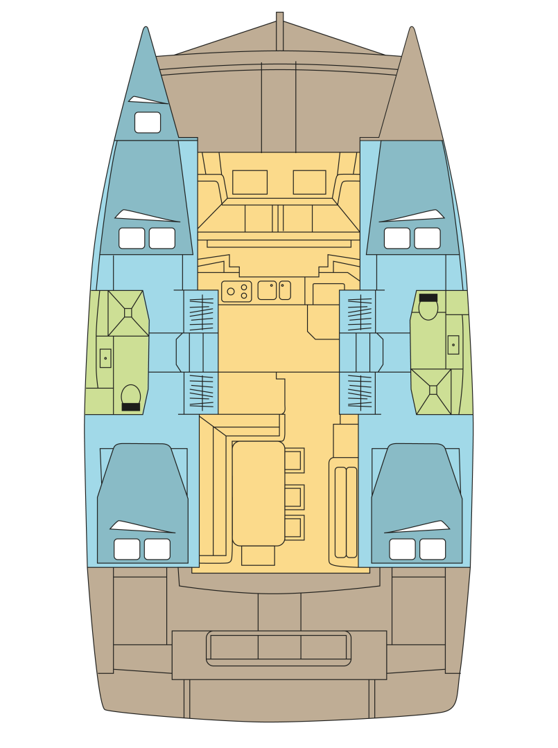 Location à Marsh Harbour - Bali Bali 4.1 sur SamBoat