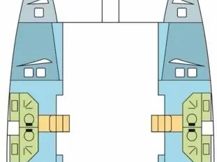 Location bateau Bali Bali 4.3 à Anse Marcel sur Samboat