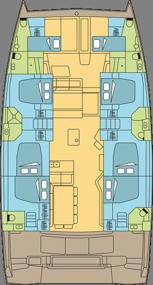 Bali Bali 5.4 a louer à Île Raiatea