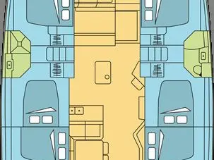 Louer Catamaran avec ou sans skipper Bali à Île Raiatea