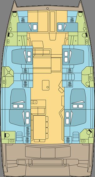 Bali Bali 5.4 a louer à Île Raiatea