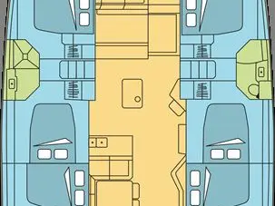 Bali Bali 5.4 a louer à Île Raiatea