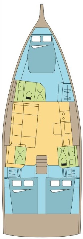 Location à Furnari - Dufour Dufour 41 sur SamBoat