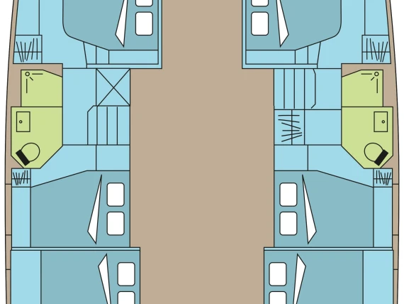 Location Catamaran Fountaine Pajot avec permis