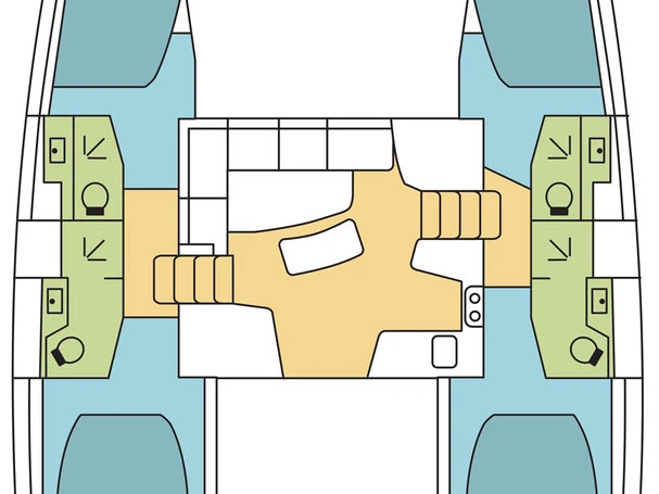 Location à Bas du Fort - Lagoon Lagoon 42 sur SamBoat