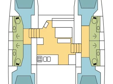 Location Catamaran Lagoon avec permis