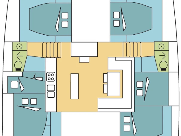 Louer Catamaran avec ou sans skipper Lagoon à Île Raiatea