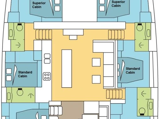 Location bateau Lagoon Lagoon 620 à Île Raiatea sur Samboat