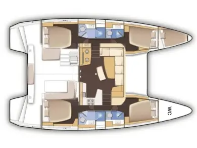 Louez un Lagoon Lagoon 42 à Paros (Ile)