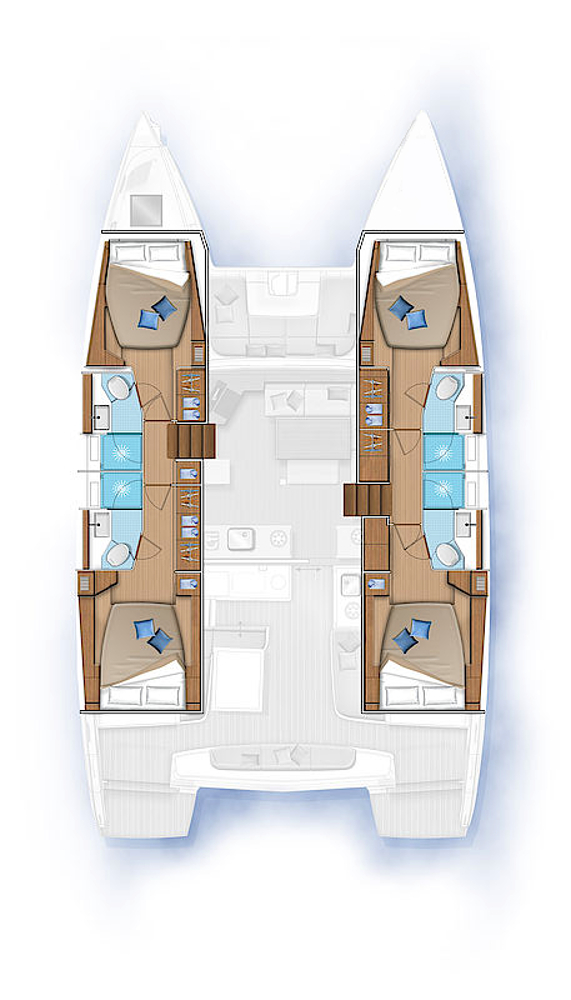 Louer Catamaran avec ou sans skipper Lagoon à Sukošan