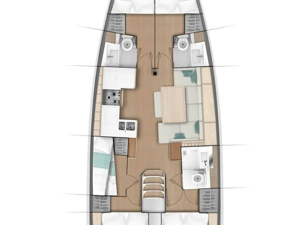 Louez un Jeanneau Sun Odyssey 490 à Kaş