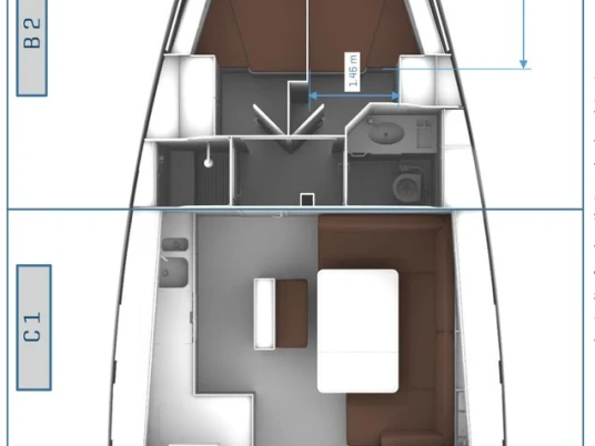 Louez un Bavaria Cruiser 46 à Marmaris