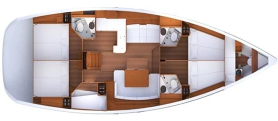 Location bateau Jeanneau Jeanneau 53 à Kos sur Samboat