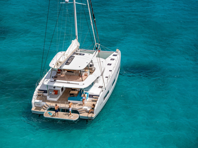 Location bateau Road Town pas cher Fountaine Pajot FP 44 Quatuor - 4 cab.