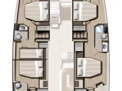 Location bateau Bali Bali 4.8 à Marsh Harbour sur Samboat