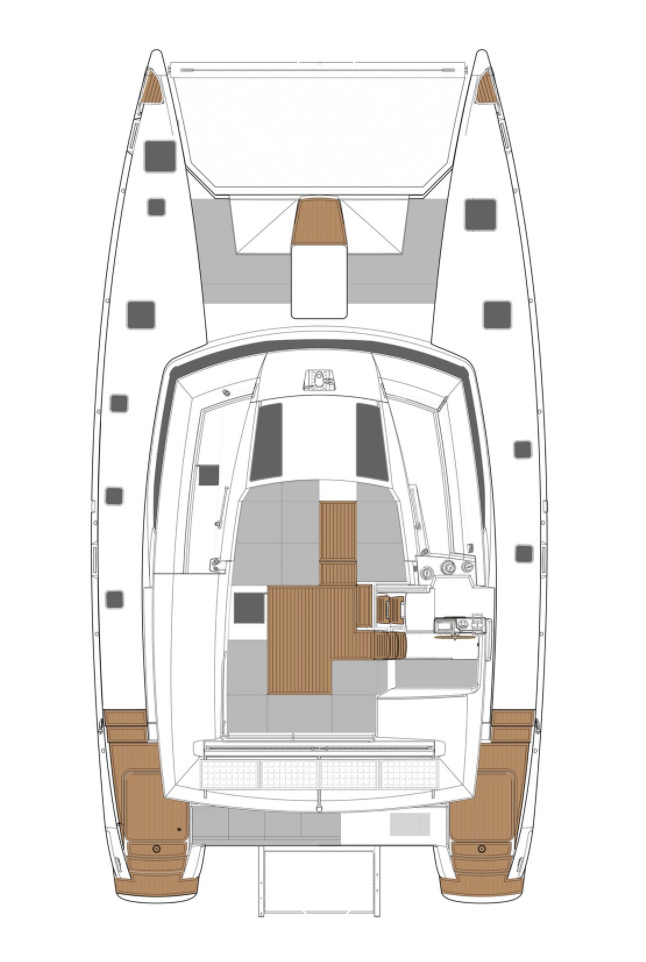 Location Catamaran à Ao Po - Fountaine Pajot Saba 50