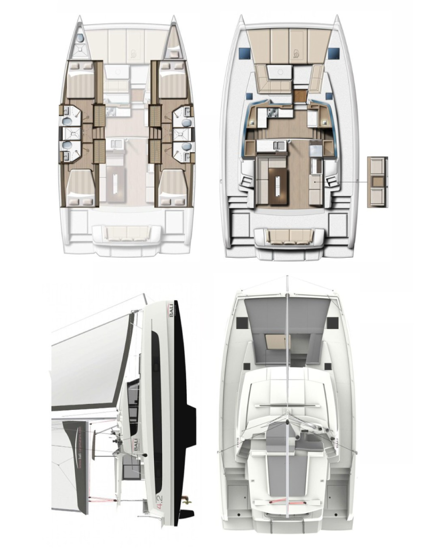 Location bateau Marmaris pas cher Bali 4.2