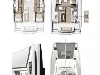 Location bateau Bali Bali 4.2 à Marmaris sur Samboat