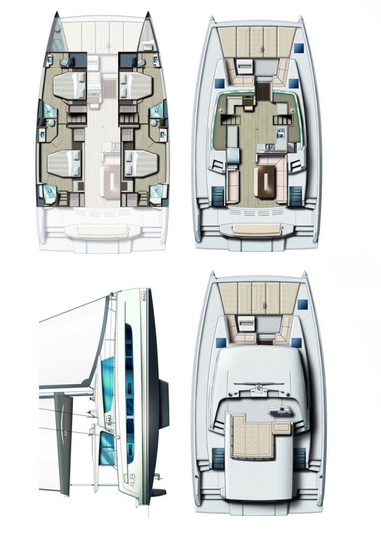 Location Catamaran Bali avec permis
