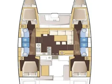 Location Catamaran à Fethiye - Lagoon Lagoon 410 S2