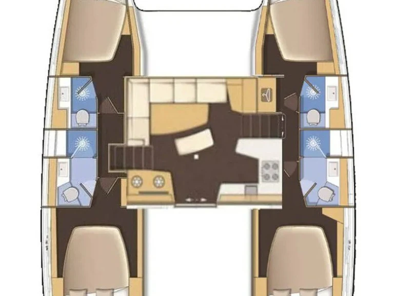 Location bateau Mahé pas cher Lagoon 42