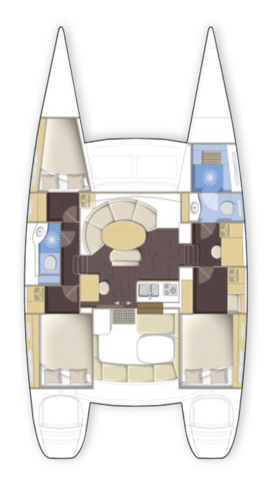 Louer Catamaran avec ou sans skipper Lagoon à Ko Samui (Koh Samui)