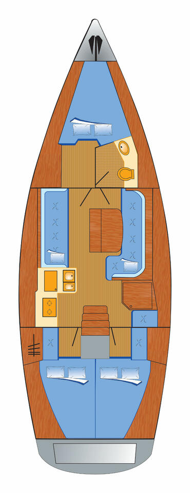 Location Voilier à Barth - Bavaria Bavaria 38 Cruiser