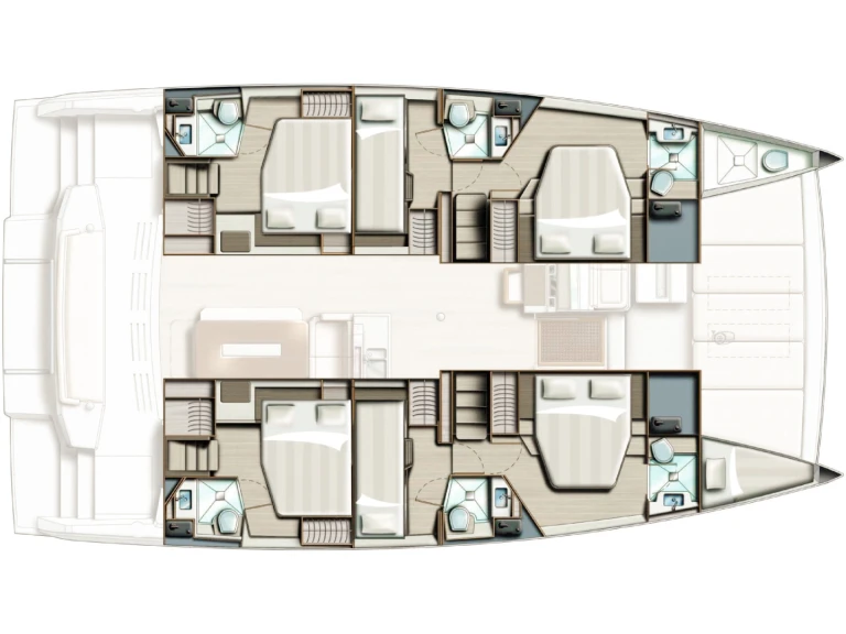 Louer Catamaran avec ou sans skipper Bali à Adaköy