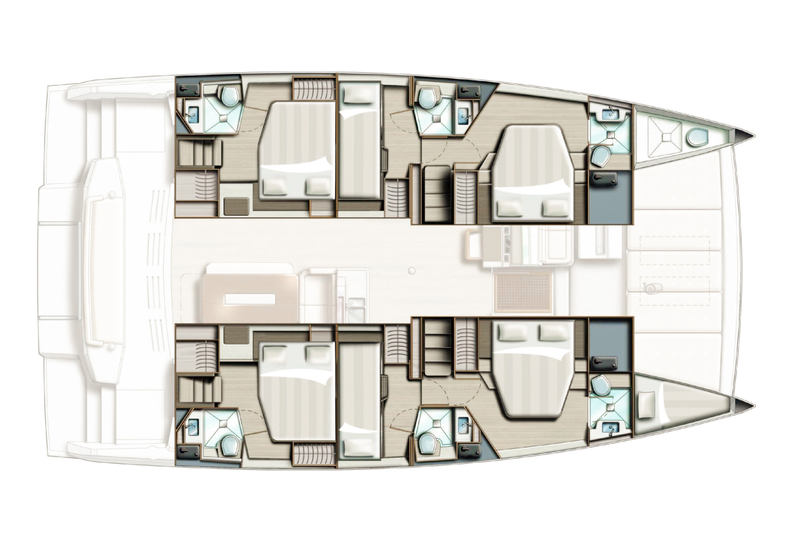 Louer Catamaran avec ou sans skipper Bali à Adaköy