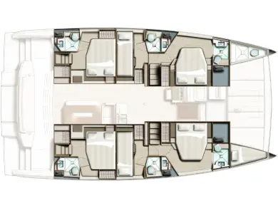 Louer Catamaran avec ou sans skipper Bali à Adaköy