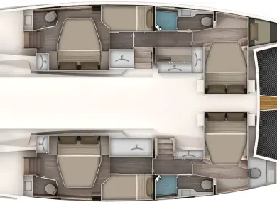 Location bateau Fethiye pas cher Aventura 45