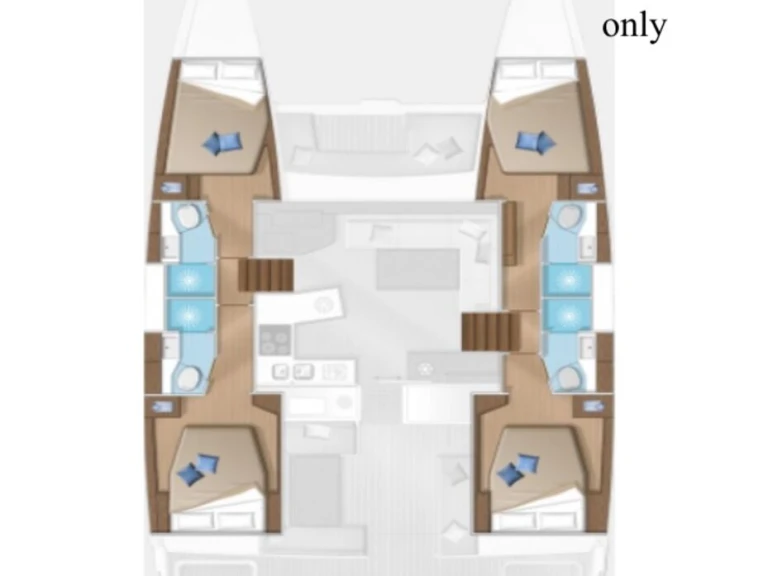 Location bateau Lagoon Lagoon 46 à Furnari sur Samboat