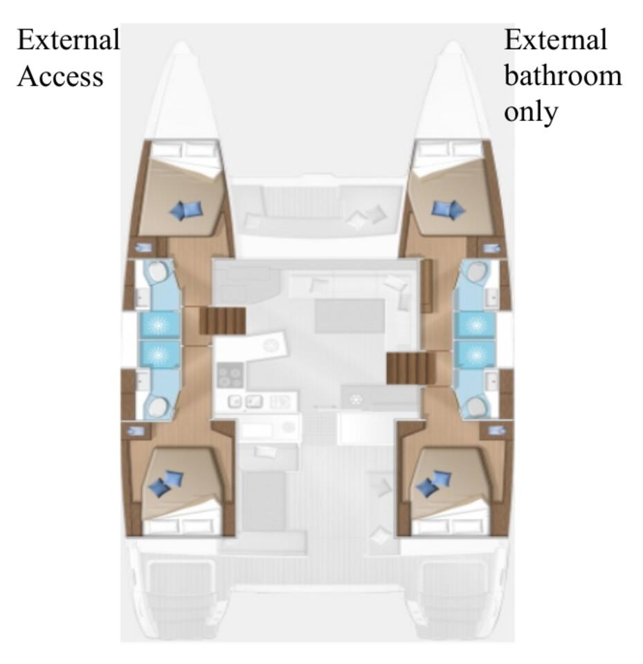 Location bateau Lagoon Lagoon 46 à Furnari sur Samboat