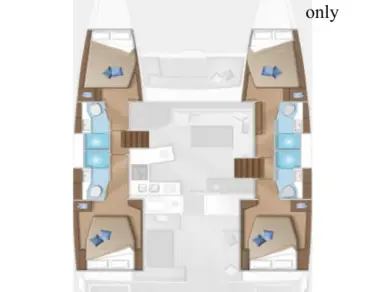 Location bateau Lagoon Lagoon 46 à Furnari sur Samboat