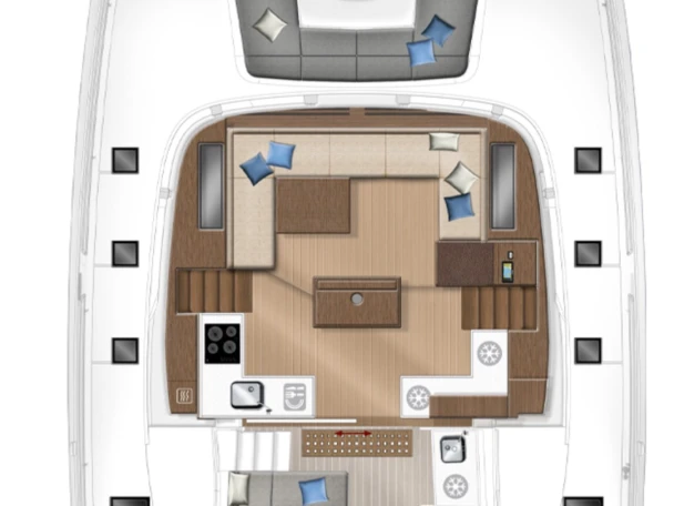 Location Catamaran Lagoon avec permis